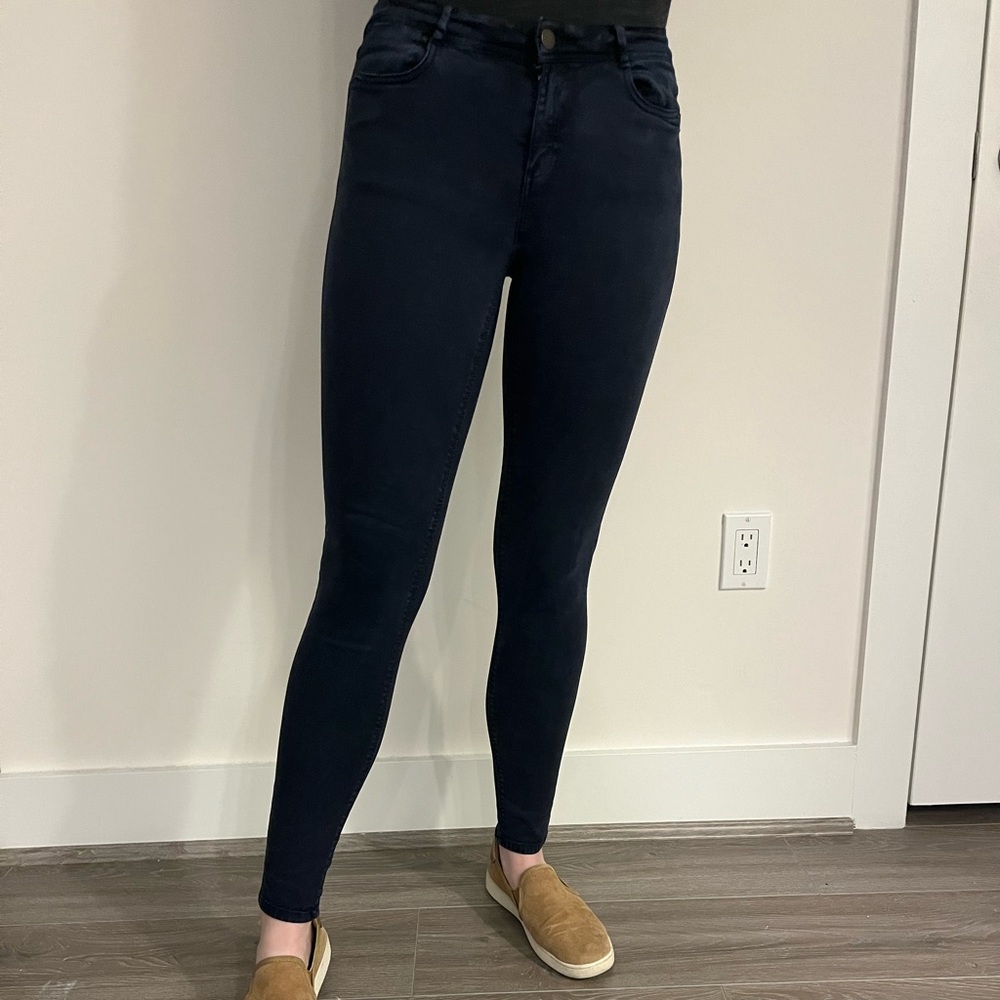Zara Dark Blue Skinny Jean